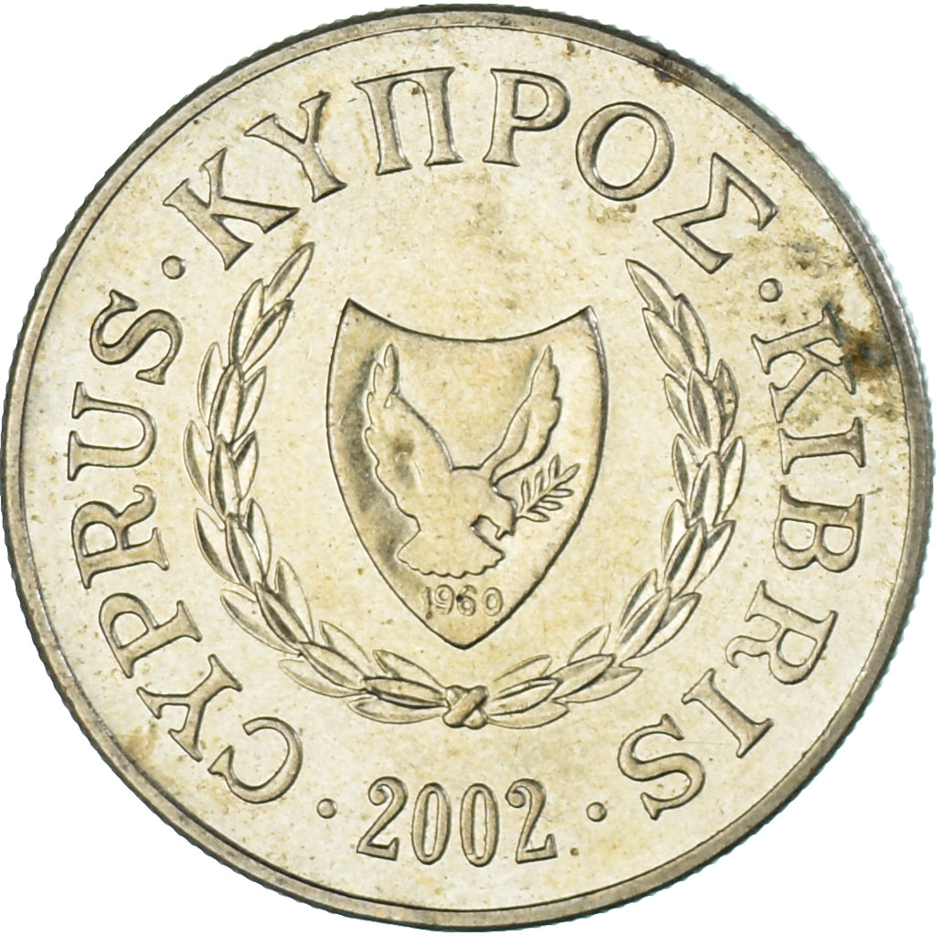 Moneta, Cypr, 10 Cents, 2002