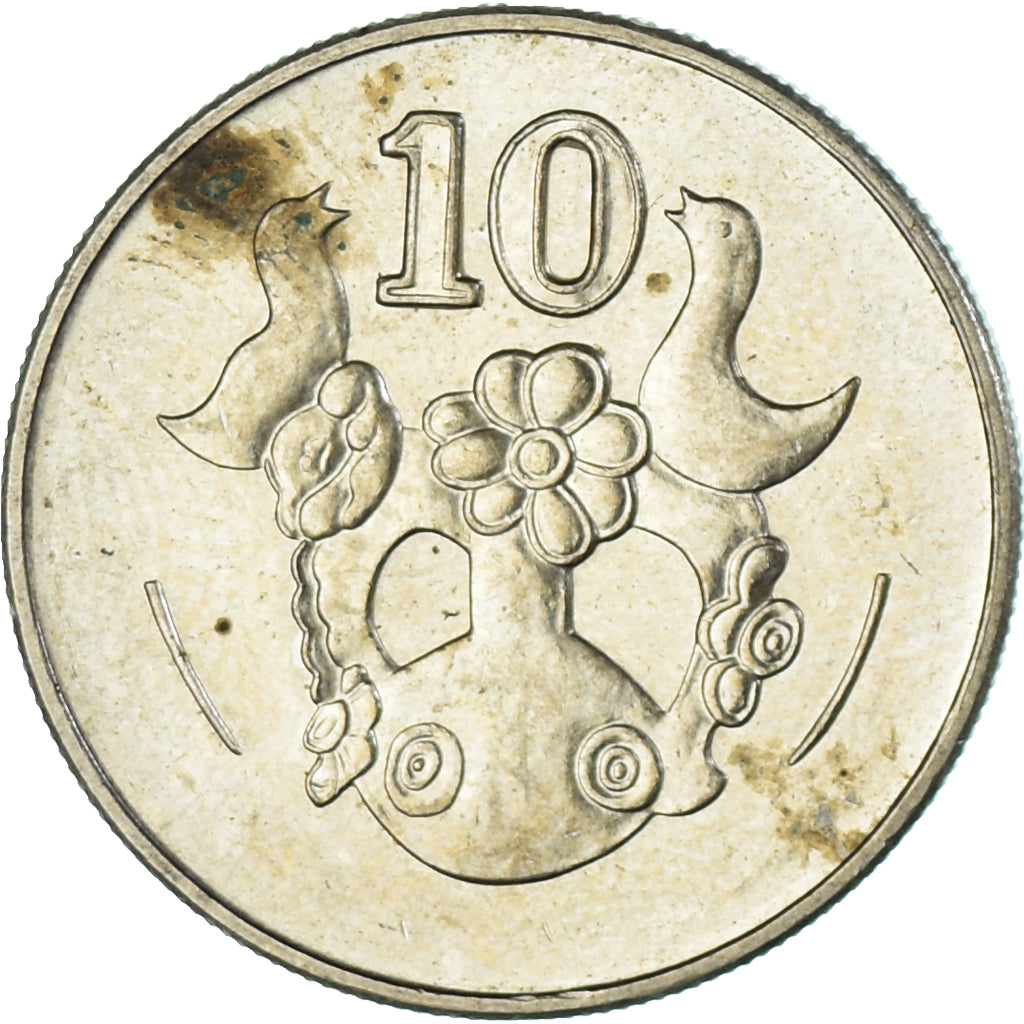 Moneta, Cypr, 10 Cents, 2002