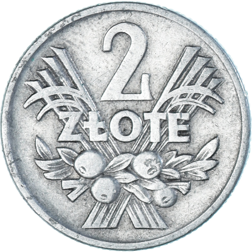 Moneta, Polonia, 2 Zlote, 1960