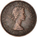 Monnaie, Grande-Bretagne, 1/2 Penny, 1954