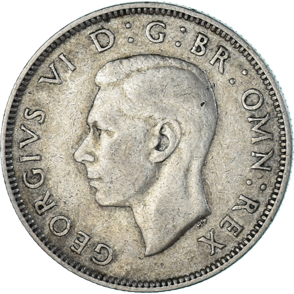Moneta, Wielka Brytania, Florin, Two Shillings, 1944