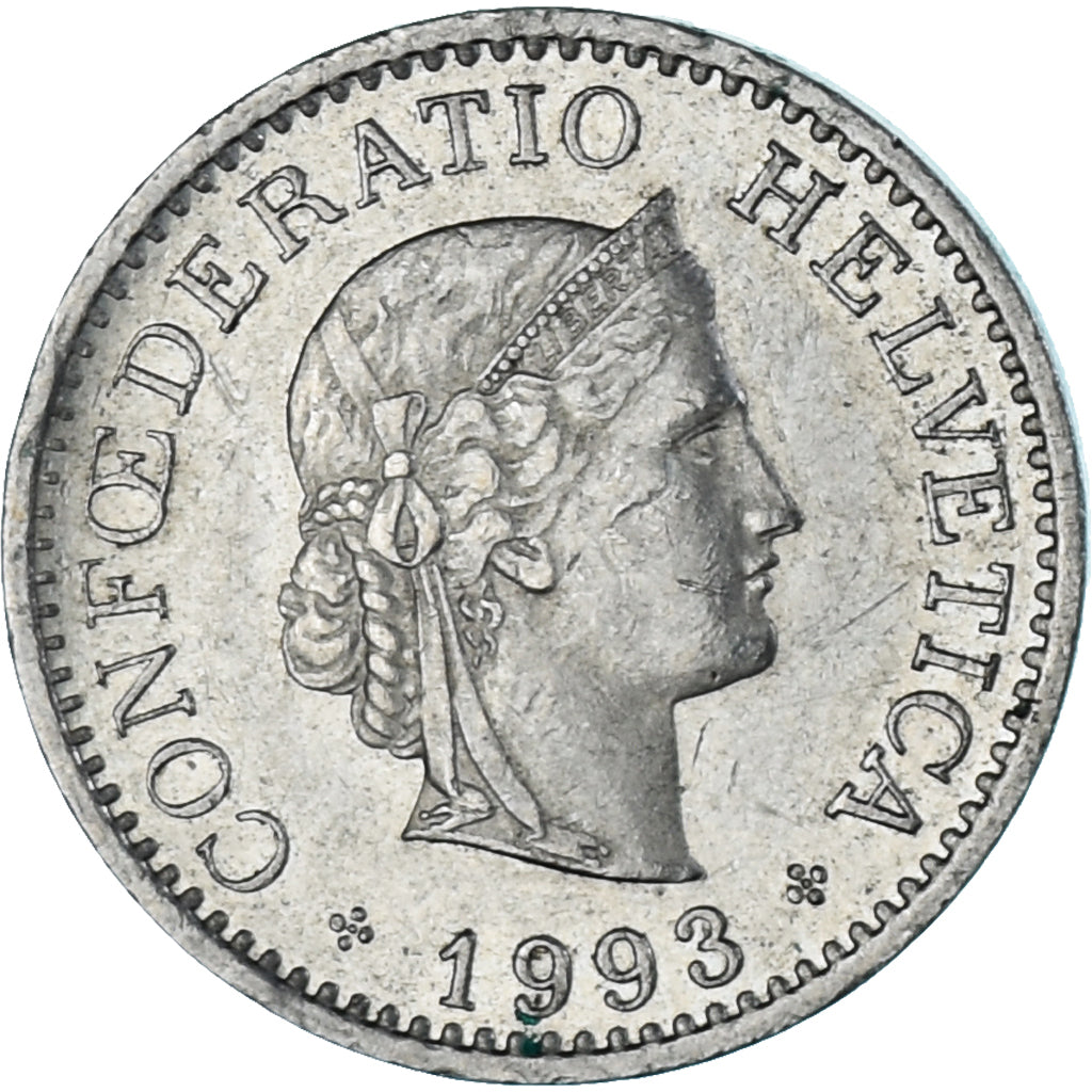Coin, Switzerland, 10 Rappen, 1993