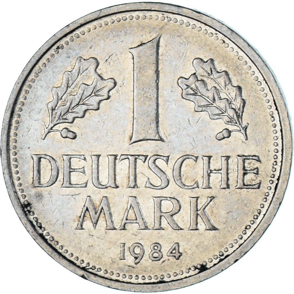 Coin, Germany, Mark, 1984