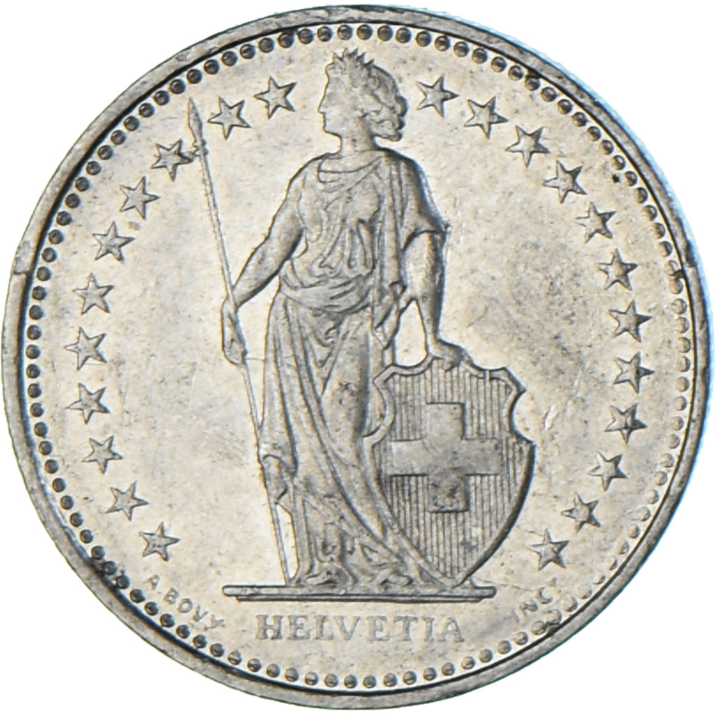 Moneta, Szwajcaria, 1/2 Franc, 1991