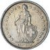 Coin, Switzerland, 2 Francs, 1976