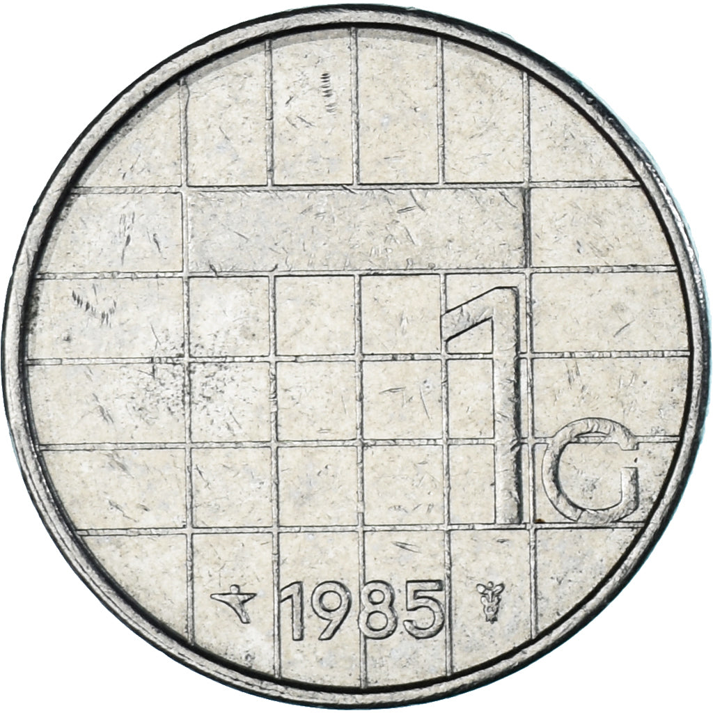 Münze, Niederlande, Gulden, 1985