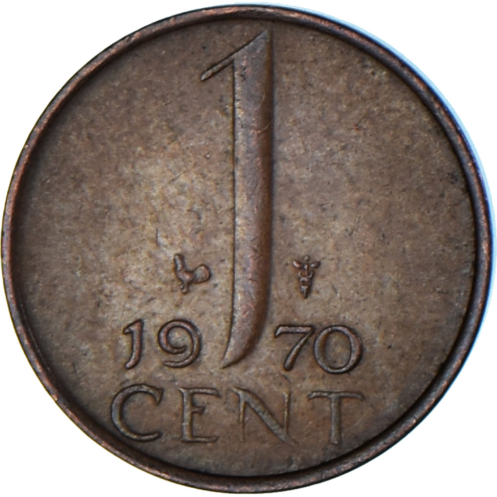 Munten, Nederland, Cent, 1970