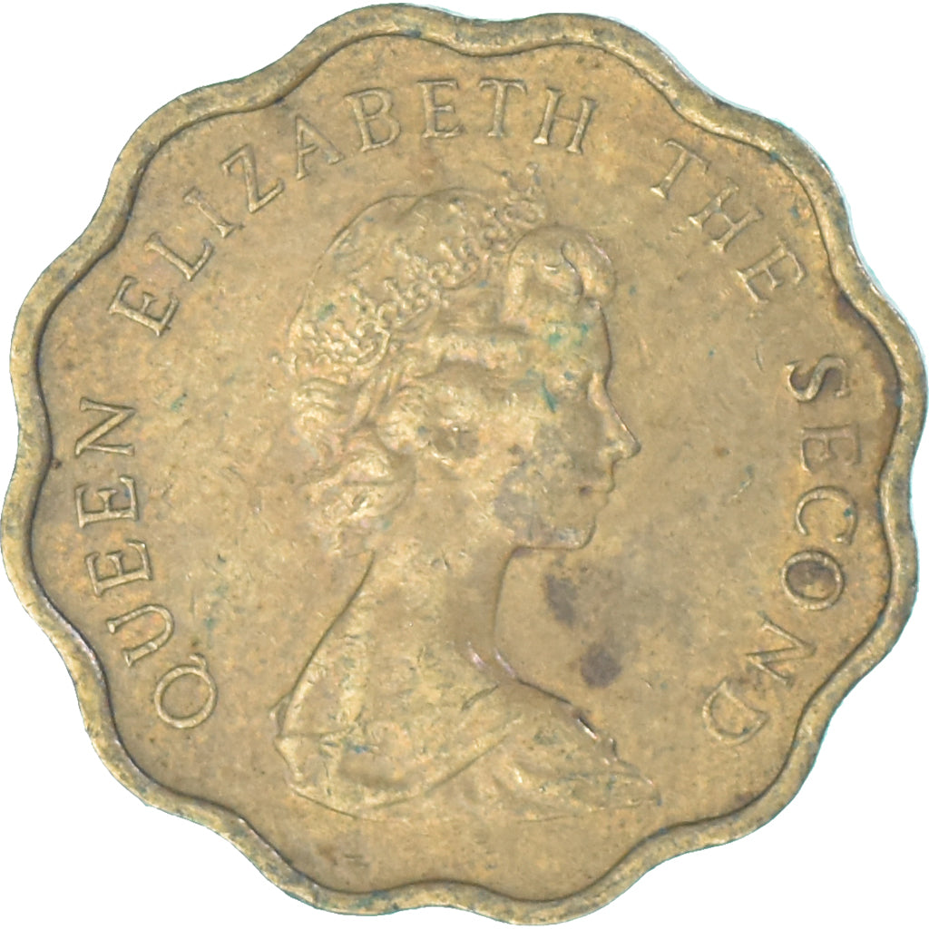 Coin, Hong Kong, 20 Cents, 1975