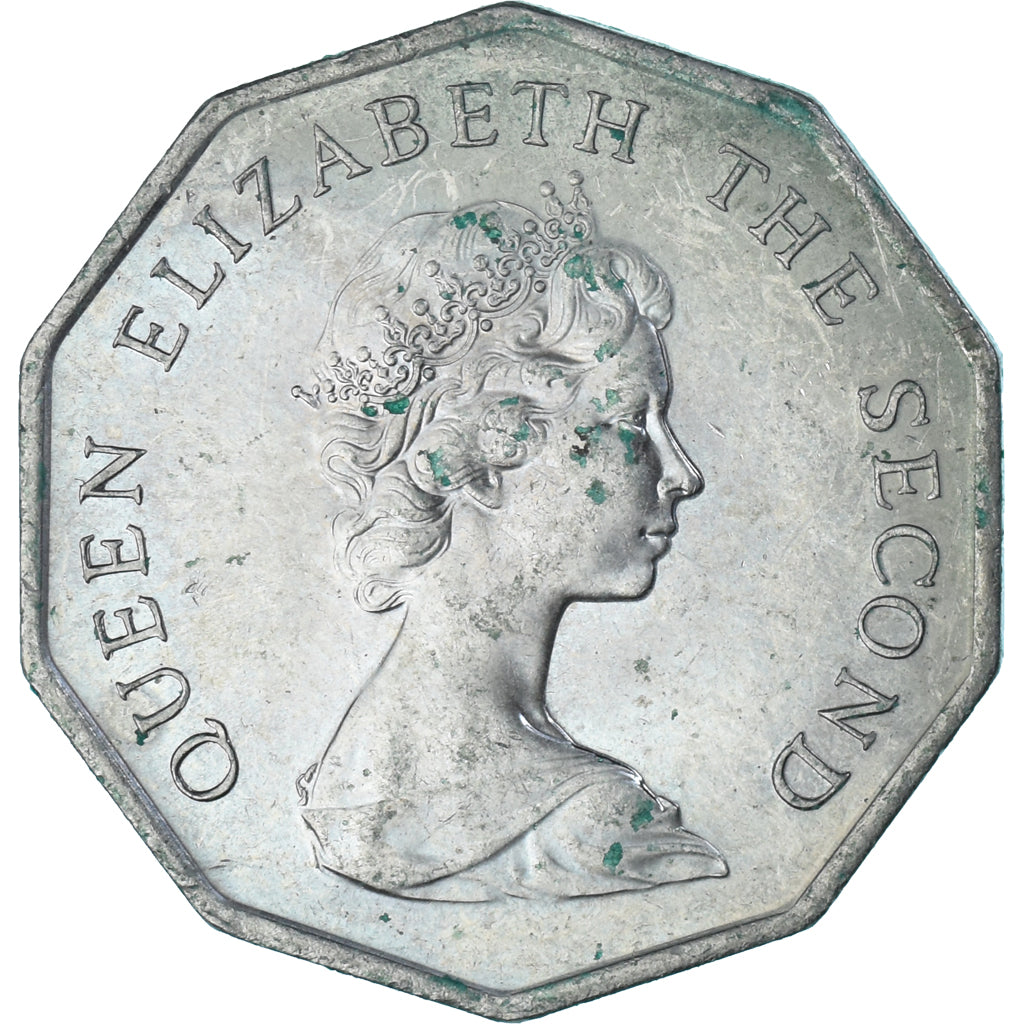 Coin, Hong Kong, 5 Dollars, 1976