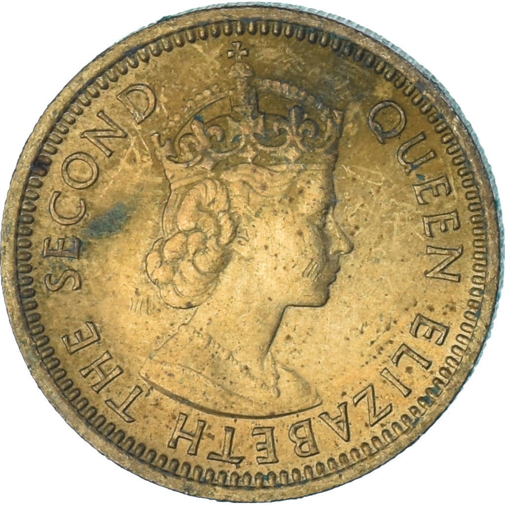 Moeda, Hong Kong, 5 Cents, 1972