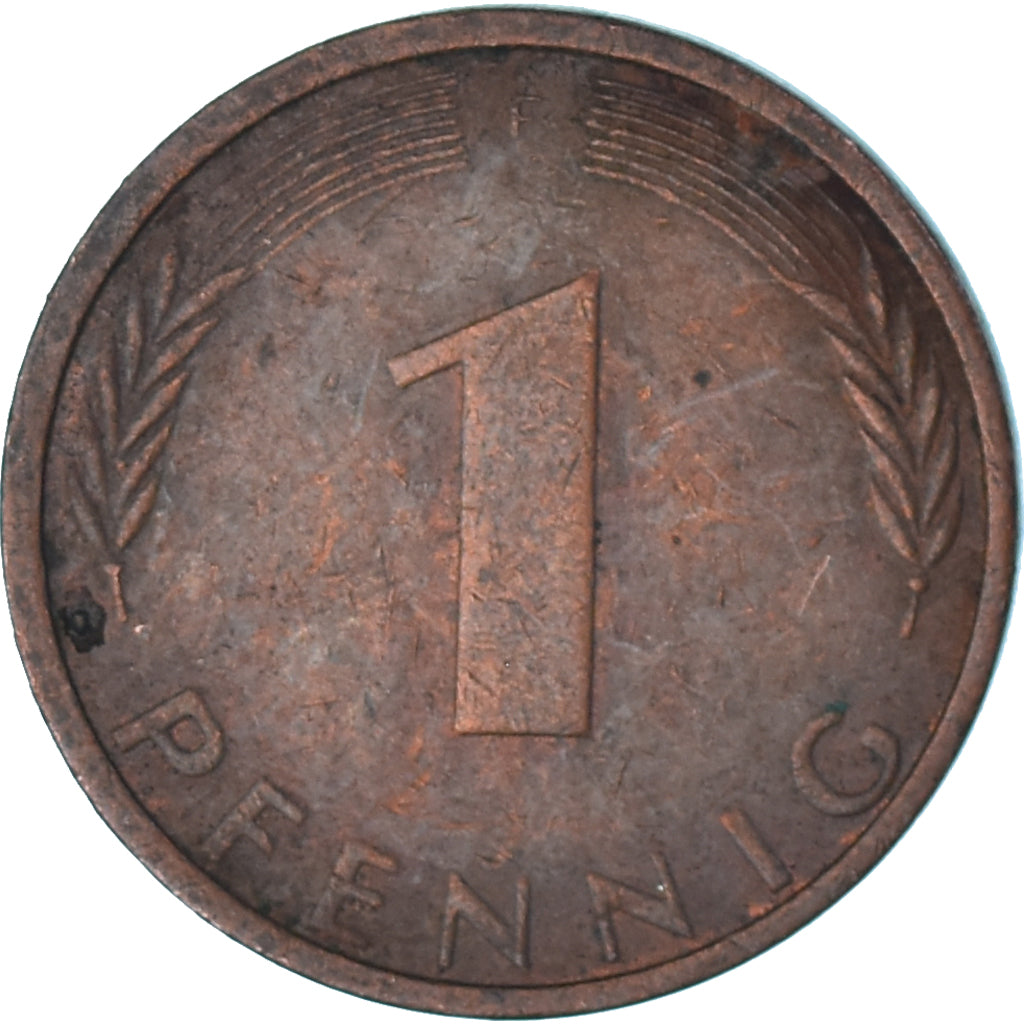Munten, Duitsland, Pfennig, 1973