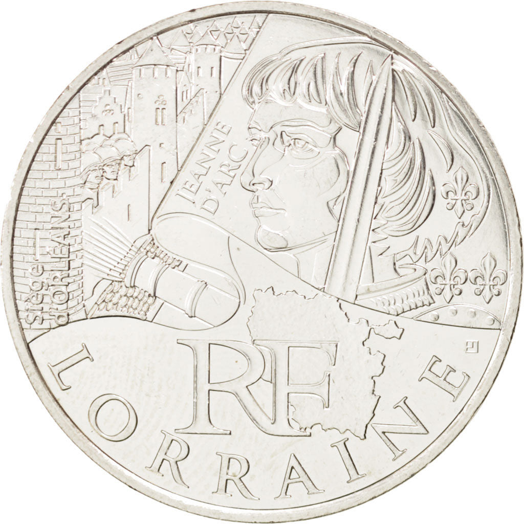 FRANCE, 10 Euro, 2012, Paris, KM #1888, MS(60-62), Silver, 29, 10.00