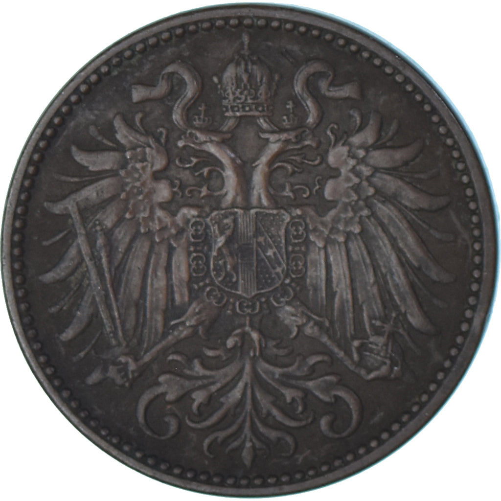 Monnaie, Autriche, 2 Heller, 1909