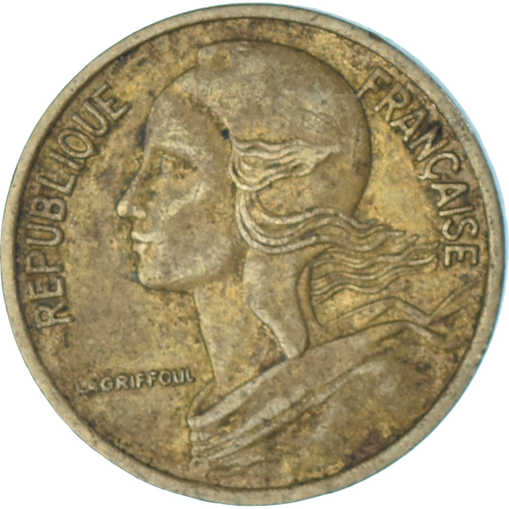 Moneta, Francia, 5 Centimes, 1977