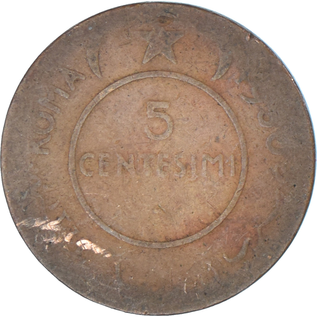Moneda, Somalia Italiana, 5 Centesimi, 1950