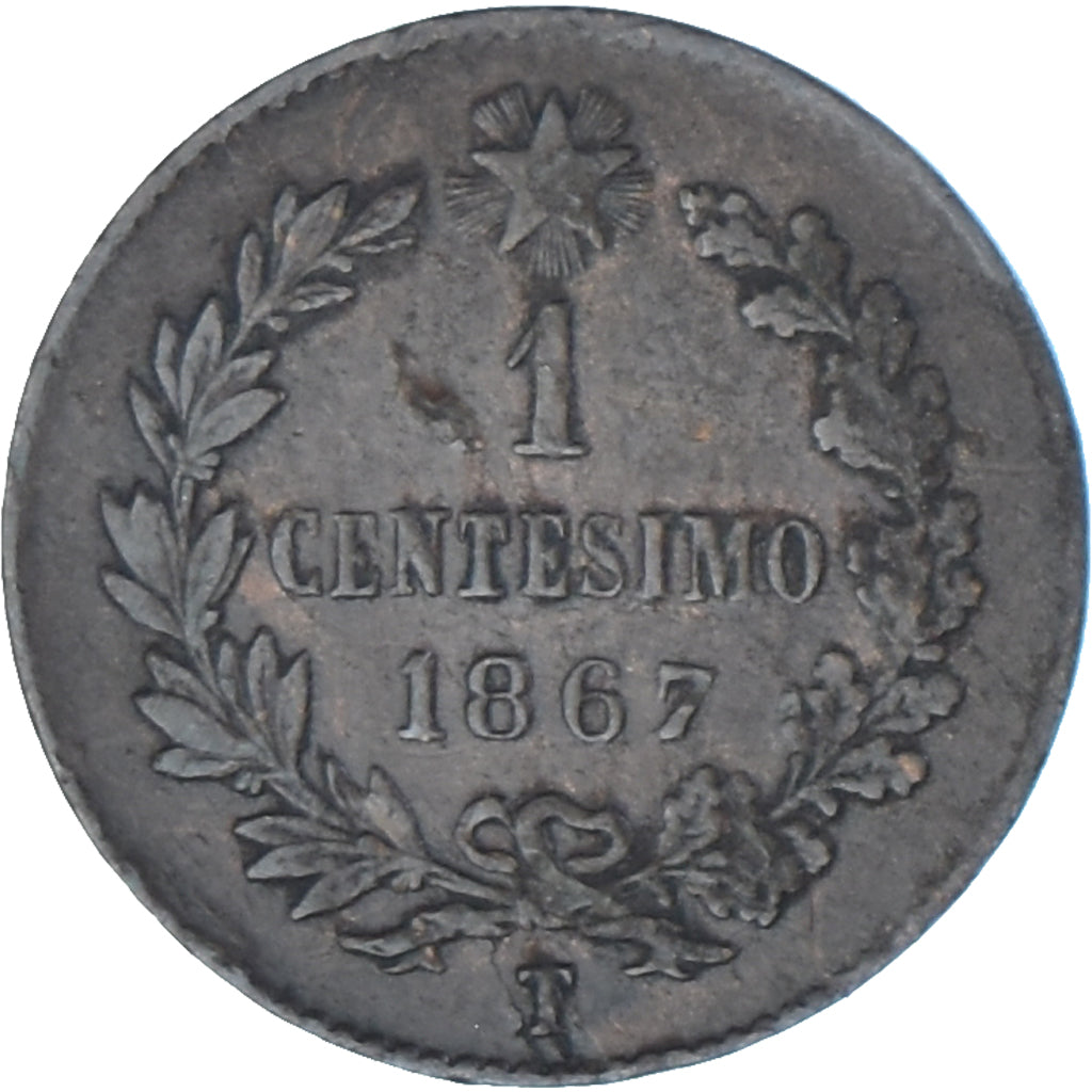 Moneta, Italia, Centesimo, 1867