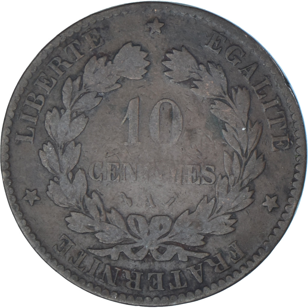 Monnaie, France, 10 Centimes, 1884
