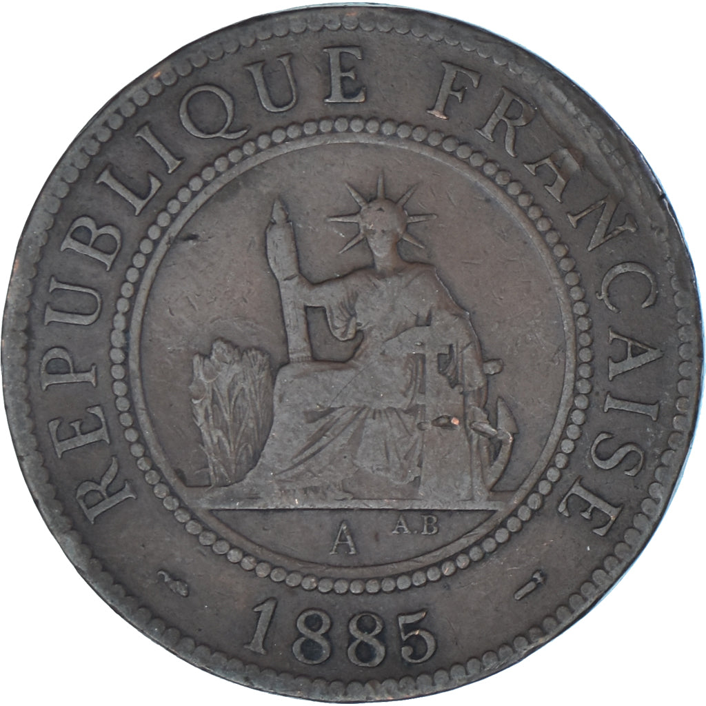 Moneta, INDOCINA FRANCESE, Cent, 1885