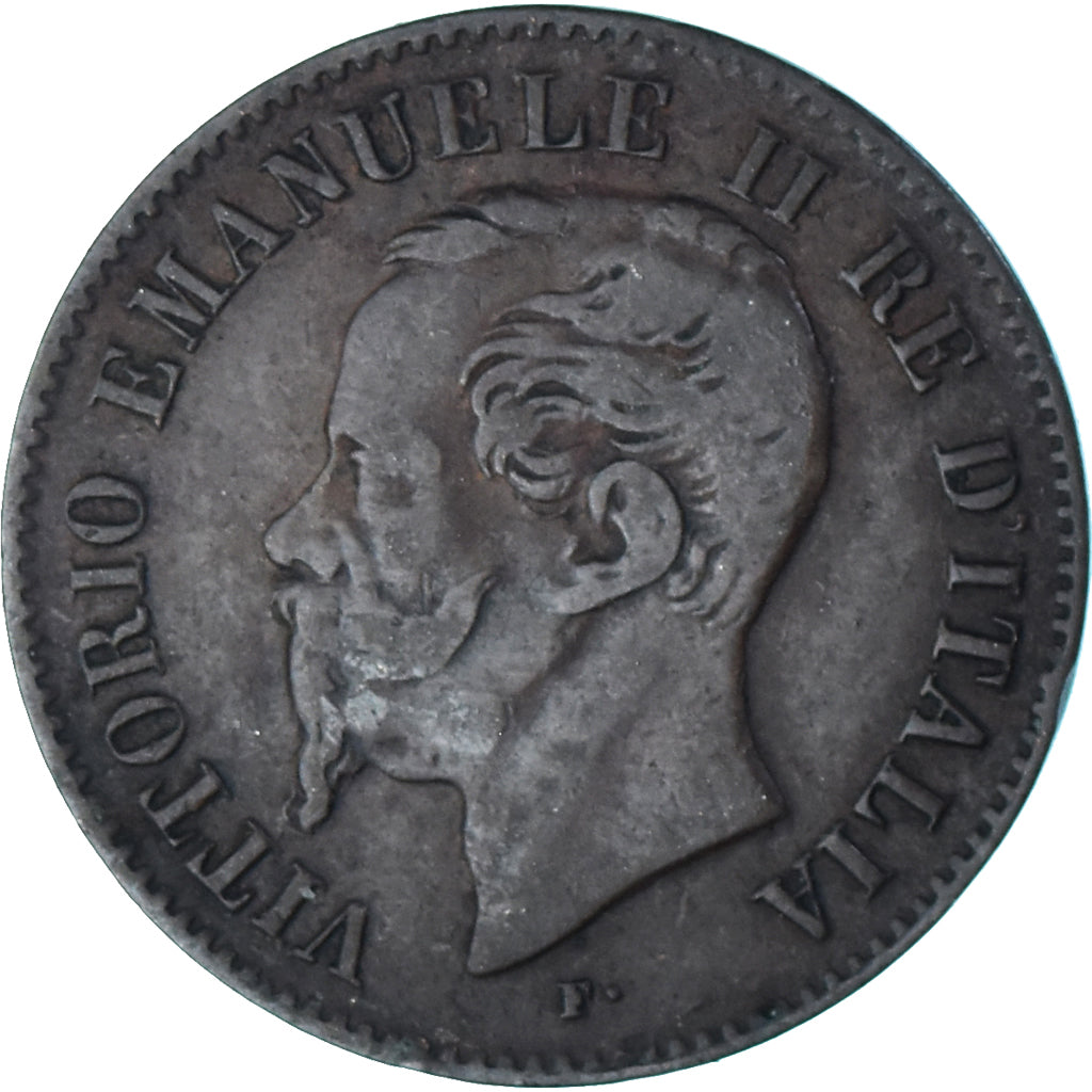 Münze, Italien, 2 Centesimi, 1862