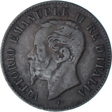 Münze, Italien, 2 Centesimi, 1862