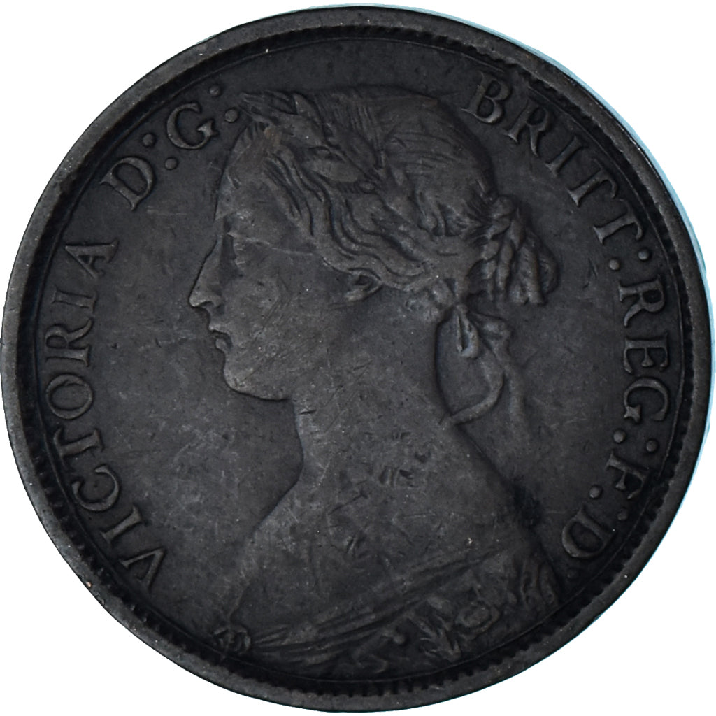 Münze, Großbritannien, Farthing, 1862