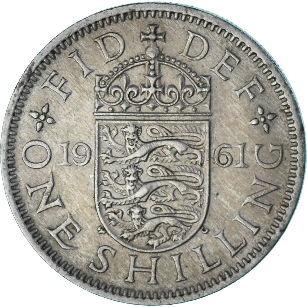 Monnaie, Grande-Bretagne, Shilling, 1961