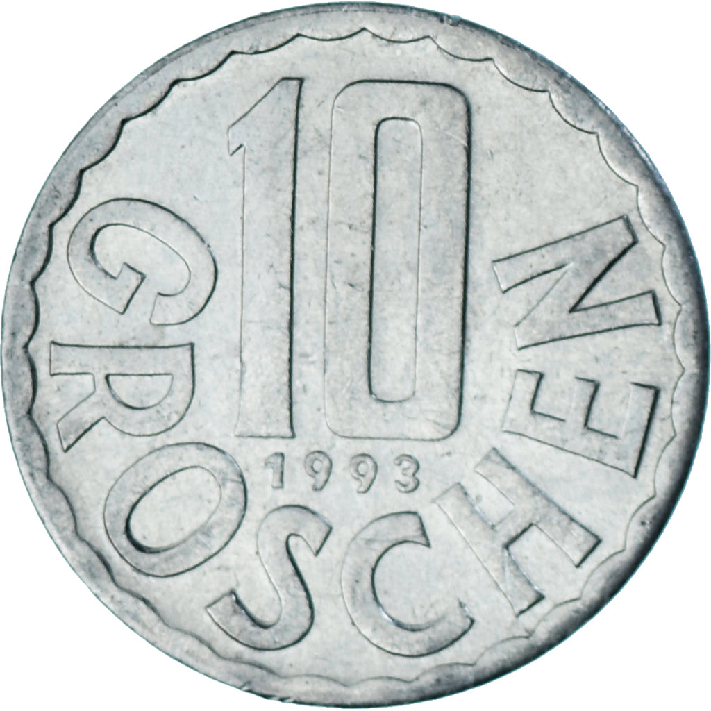 Monnaie, Autriche, 10 Groschen, 1993