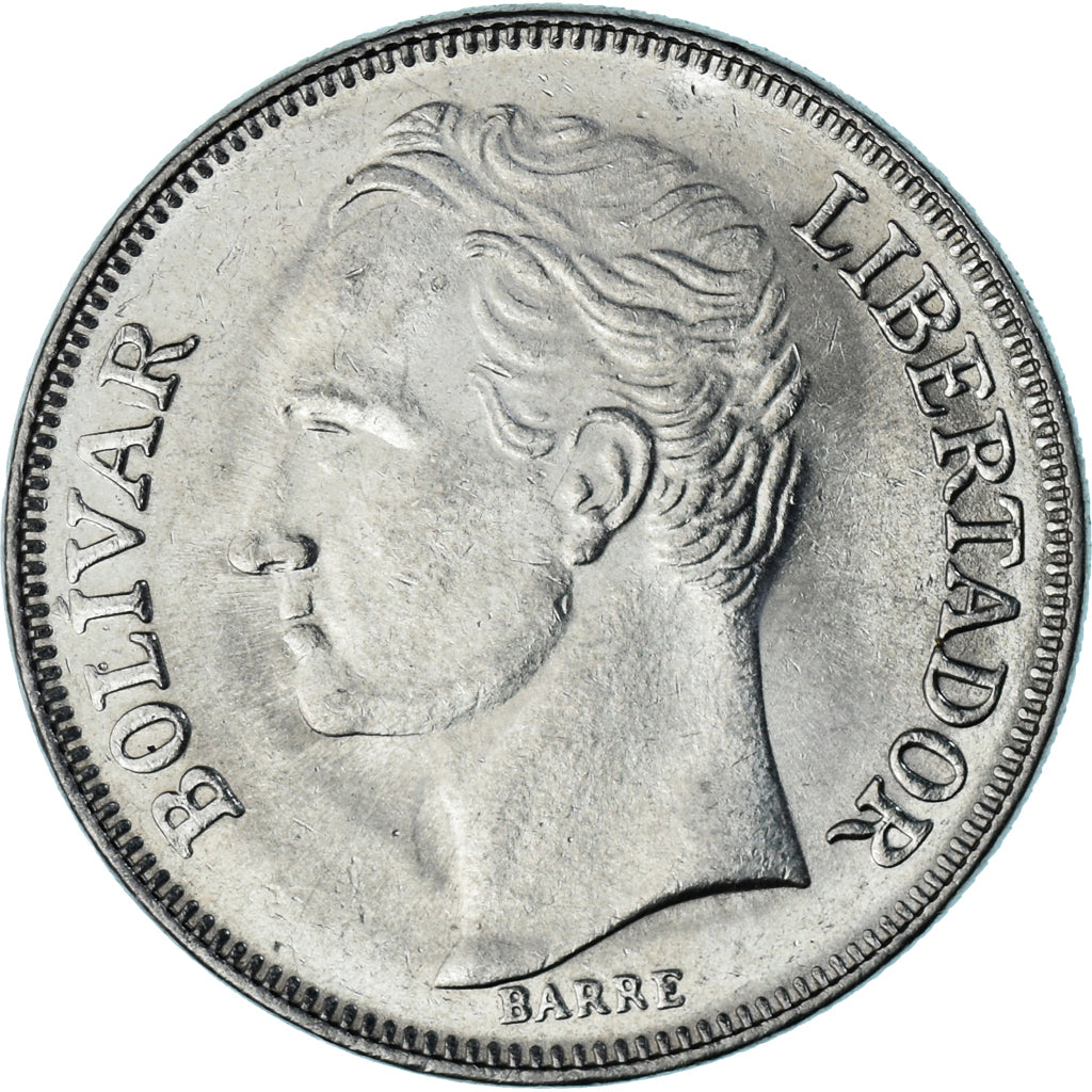 Coin, Venezuela, 5 Bolivares, 1989