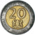 Coin, Kenya, 20 Shillings, 1998