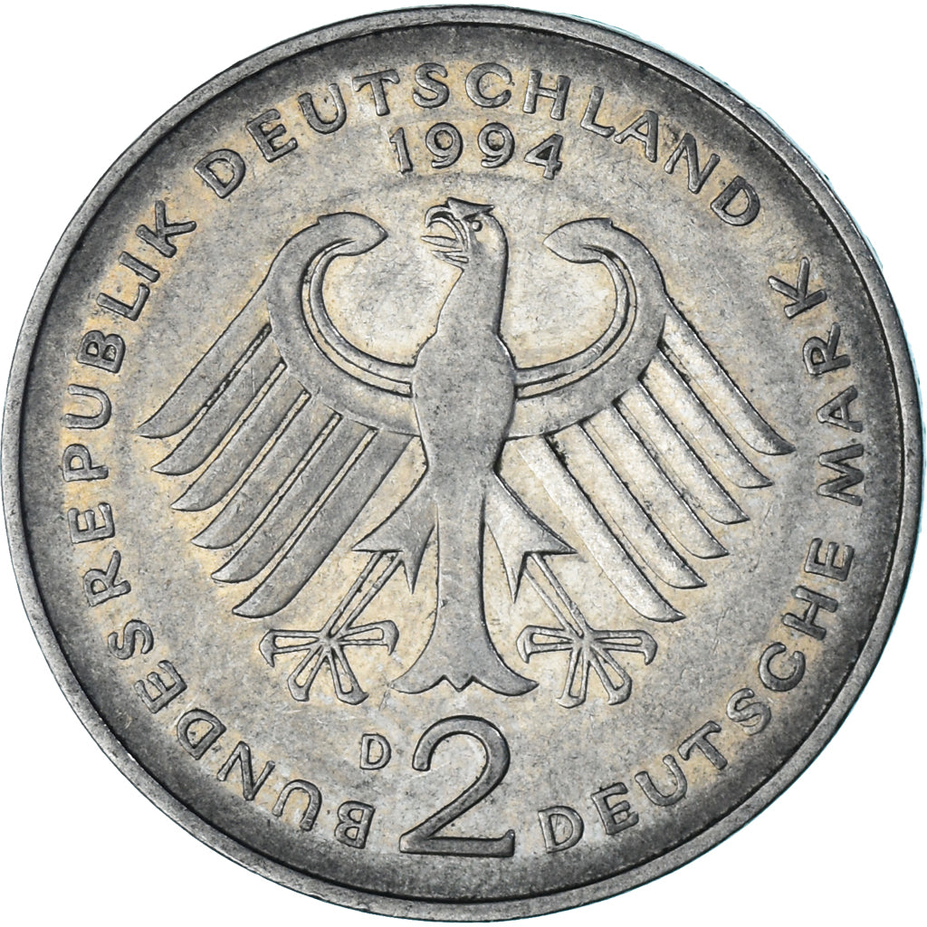 Coin, Germany, 2 Mark, 1994