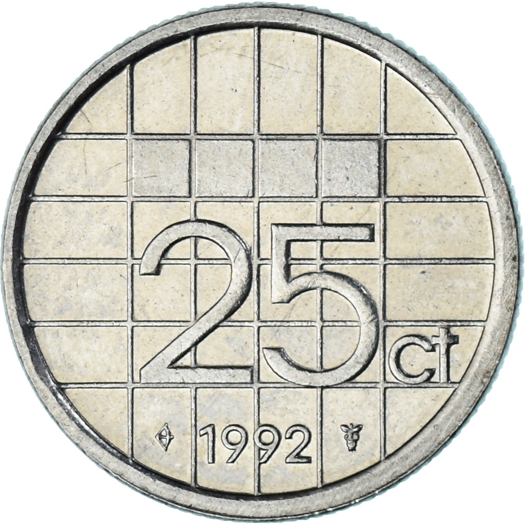 Moneta, Paesi Bassi, 25 Ecu, 1992