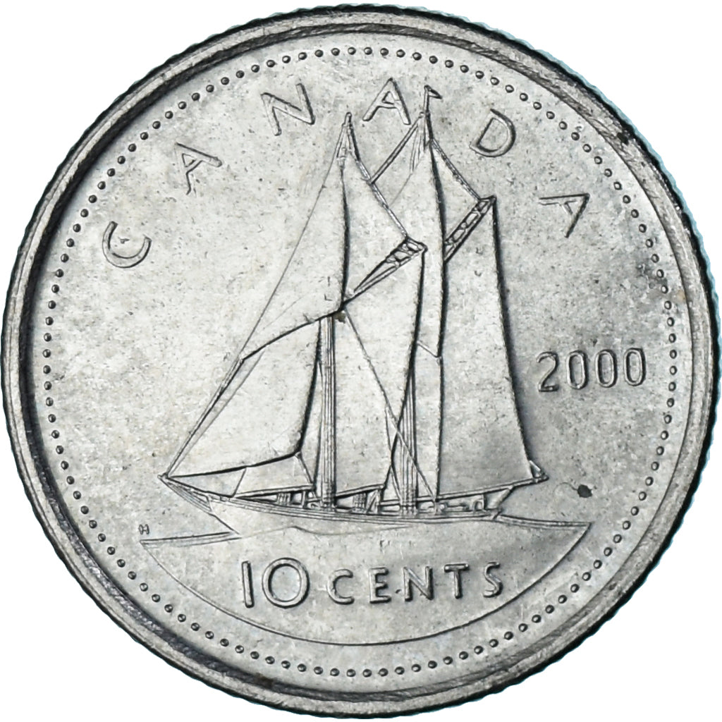Moneta, Canada, 10 Cents, 2000