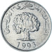 Coin, Tunisia, 5 Millim, 1993