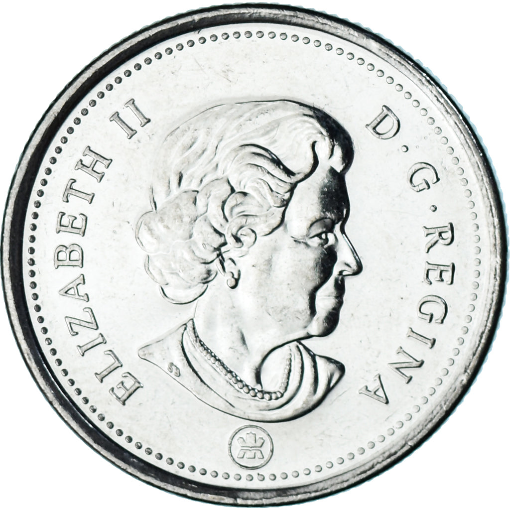 Moneta, Canada, 25 Cents, 2011