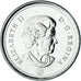 Moneta, Canada, 25 Cents, 2011