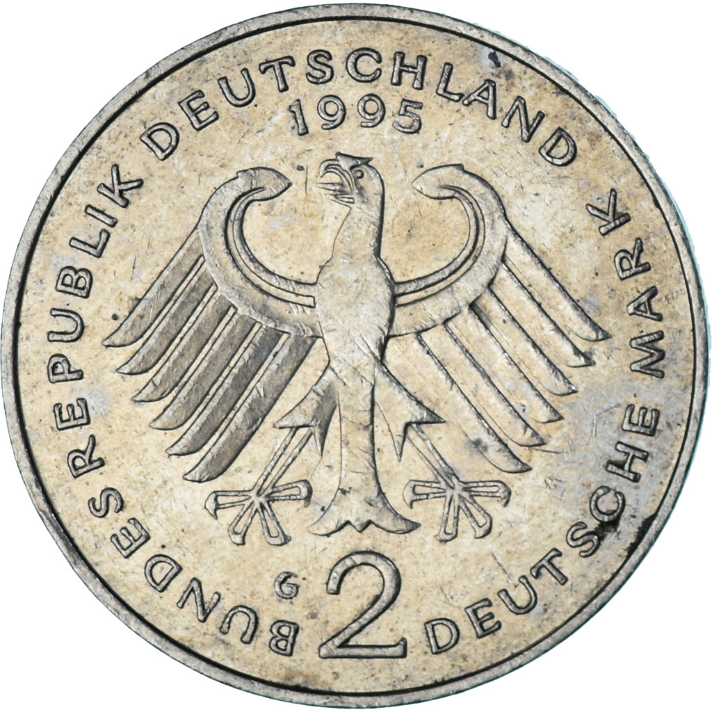 Moneta, Germania, 2 Mark, 1995