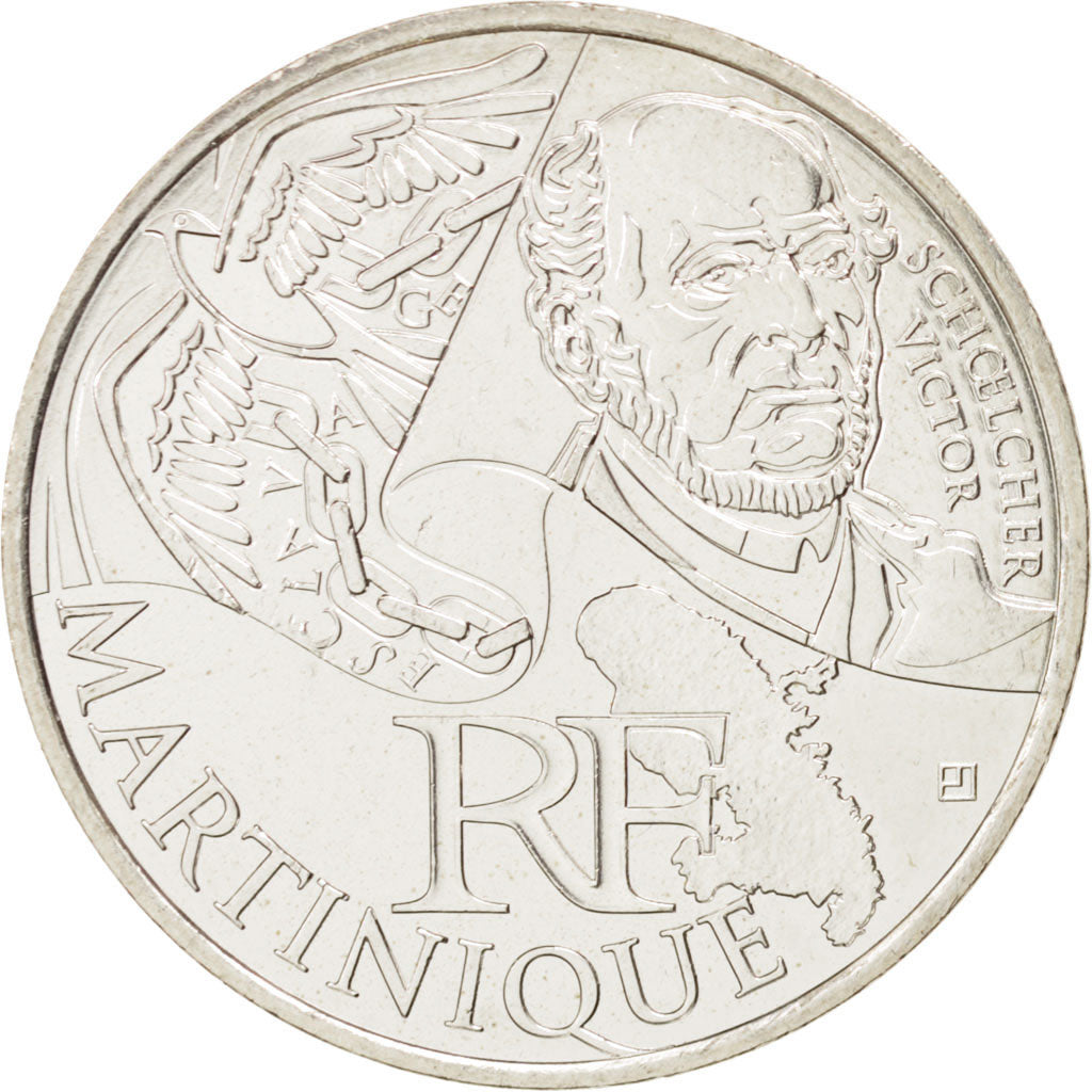 FRANCE, 10 Euro, 2012, Paris, KM #1879, MS(60-62), Silver, 29, 10.00