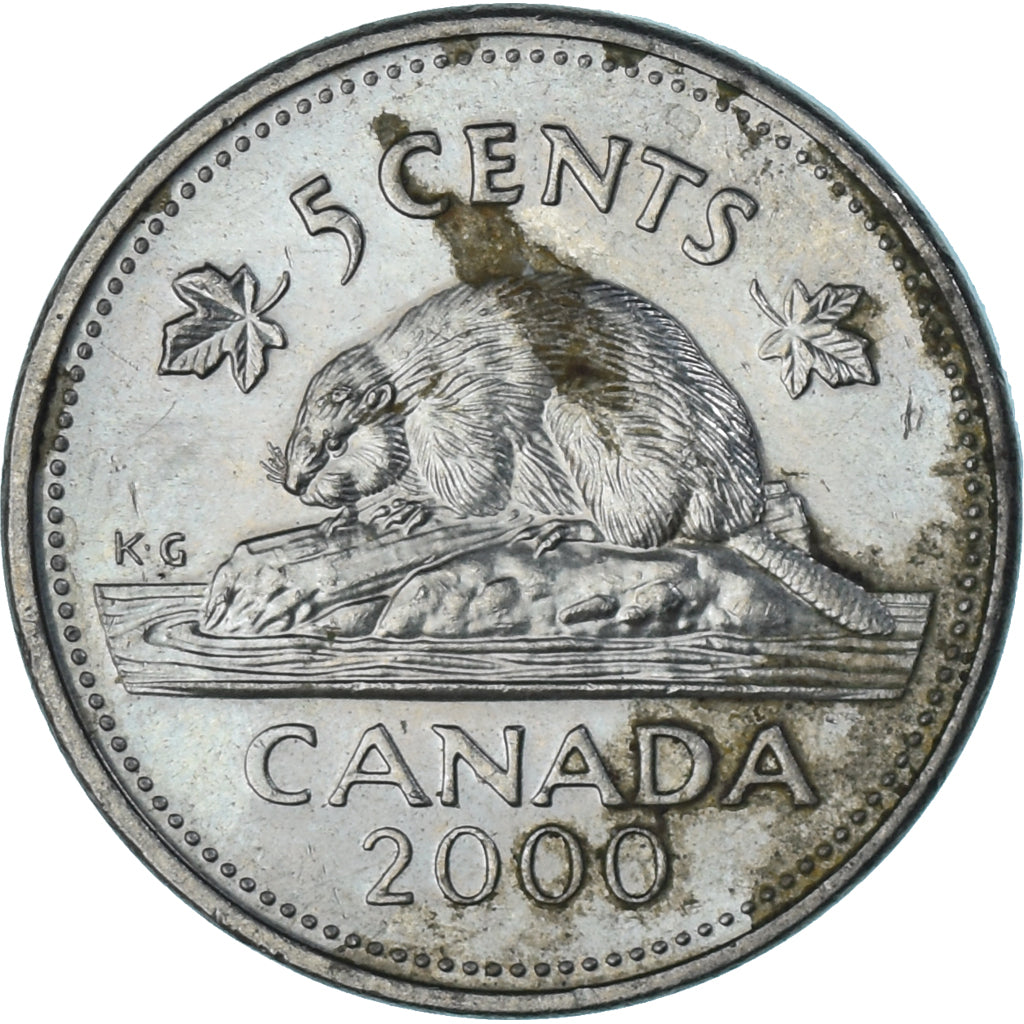 Moneta, Canada, 5 Cents, 2000