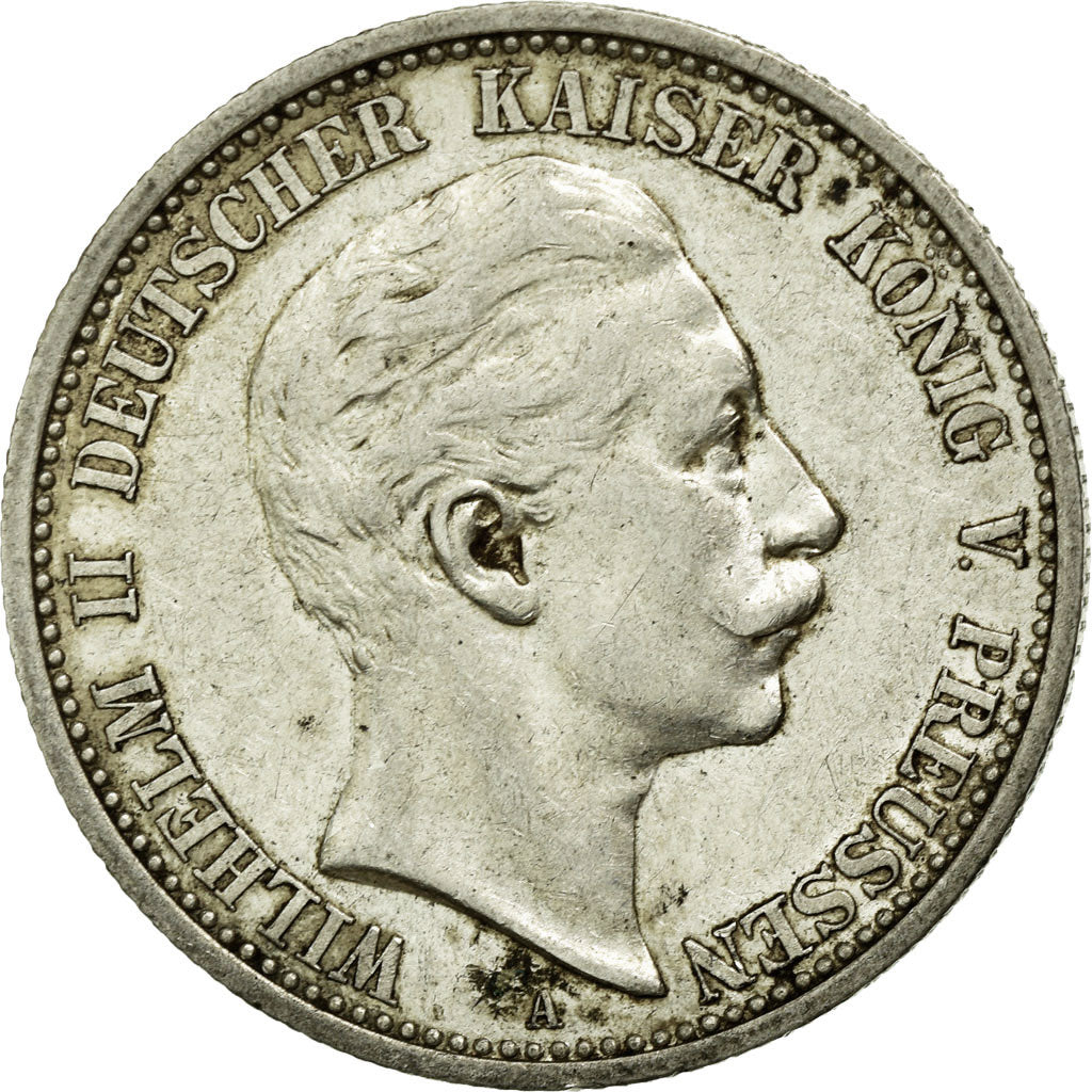 Moneta, Stati tedeschi, PRUSSIA, Wilhelm II, 2 Mark, 1911, Berlin, SPL-