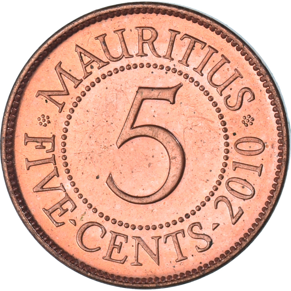 Moneda, Mauricio, 5 Cents, 2010