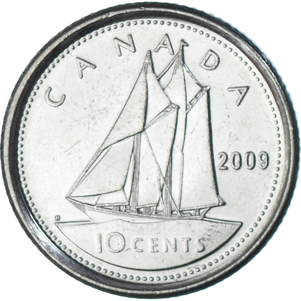 Munten, Canada, 10 Cents, 2009