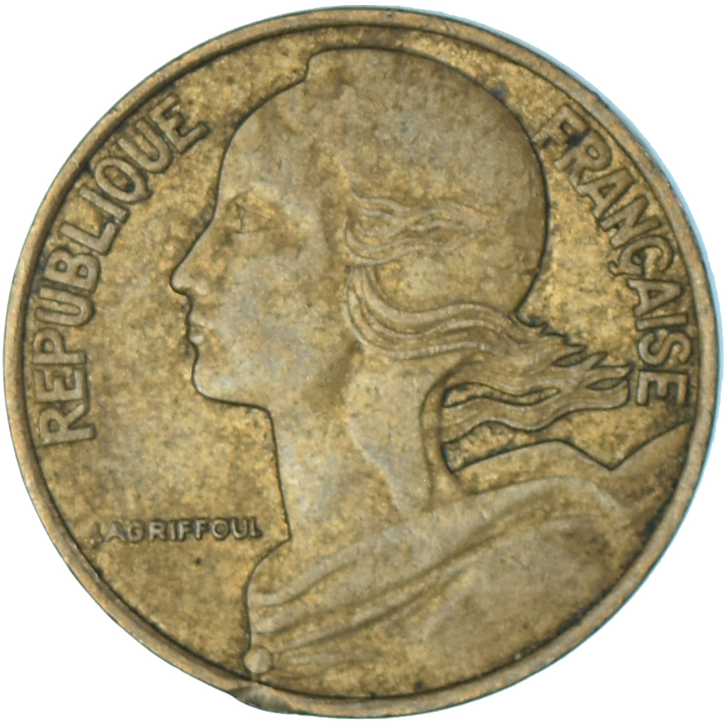Munten, Frankrijk, 5 Centimes, 1993