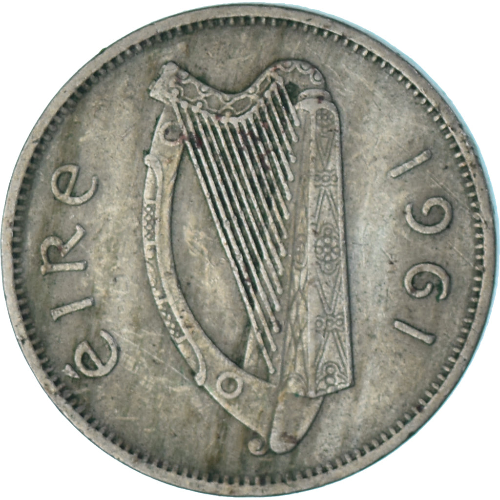 Münze, Ireland, 6 Pence, 1961