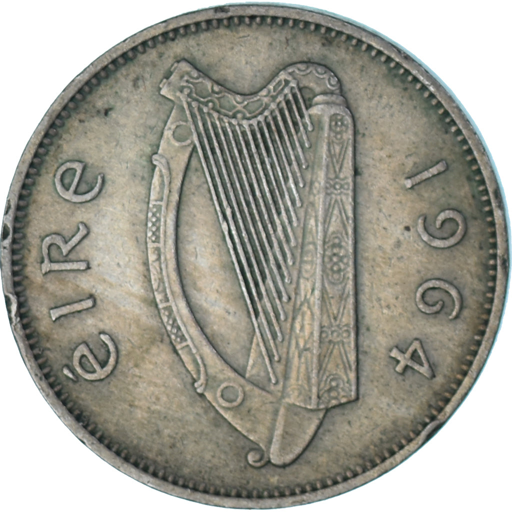 Moneta, Irlanda, 6 Pence, 1964