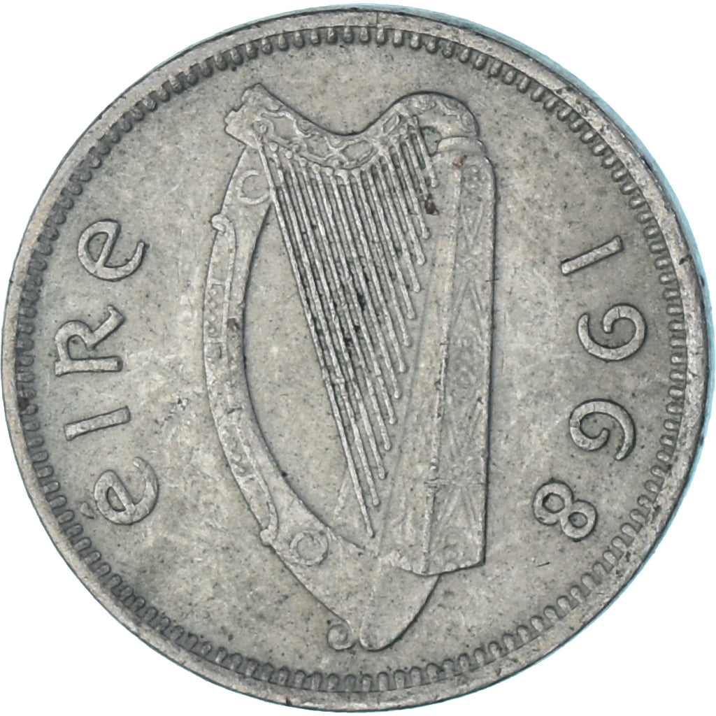 Münze, Ireland, 3 Pence, 1968