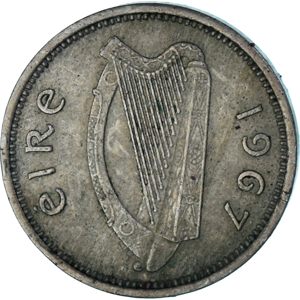 Coin, Ireland, 3 Pence, 1967
