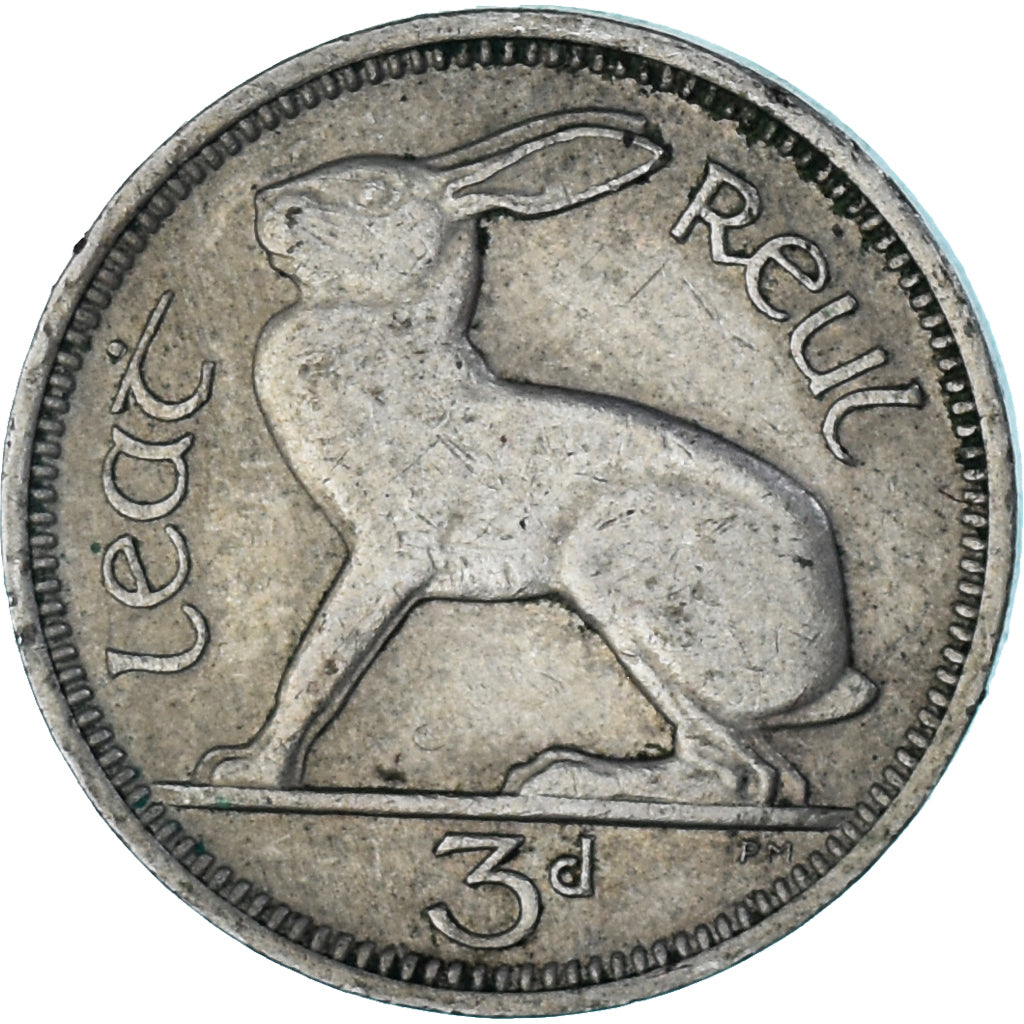 Coin, Ireland, 3 Pence, 1967