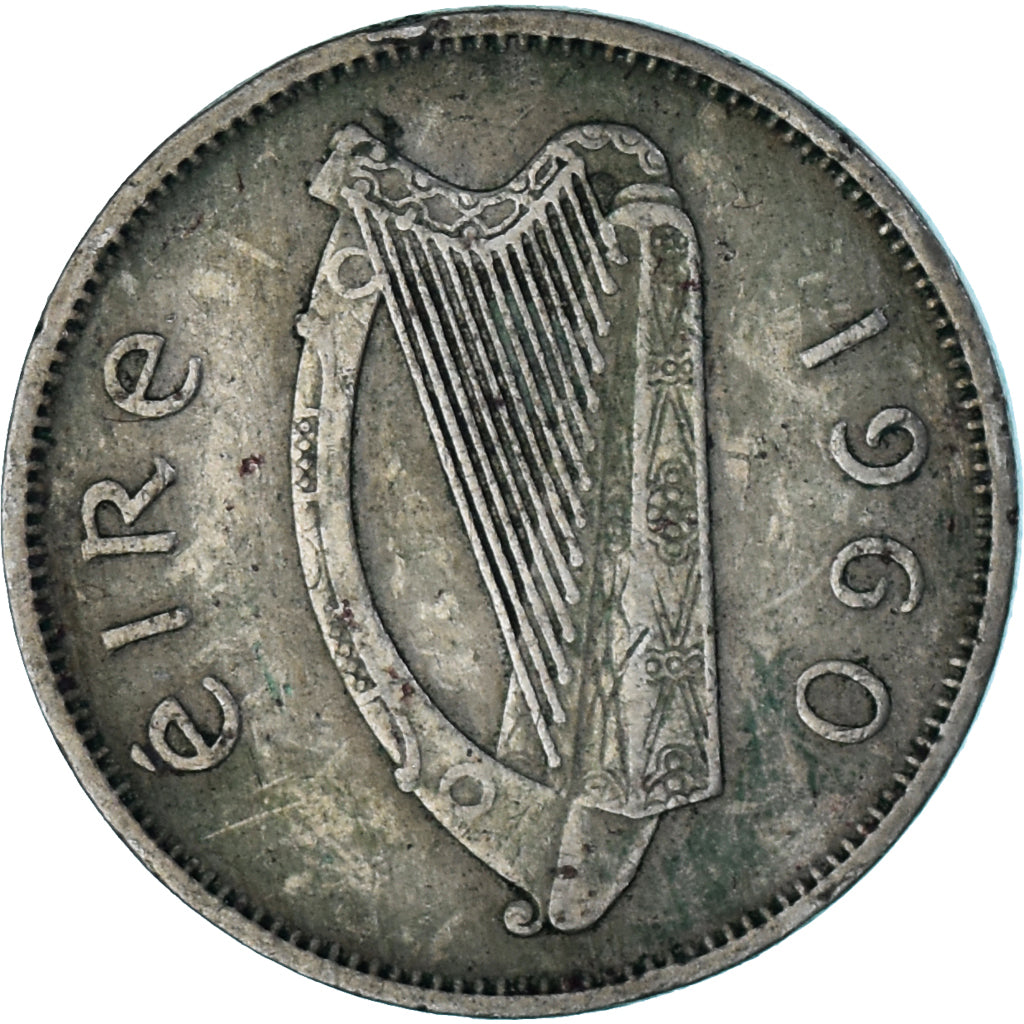 Moneda, Irlanda, 6 Pence, 1960