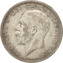 GREAT BRITAIN, Florin, Two Shillings, 1936, KM #834, EF(40-45), Silver, 28.3,...