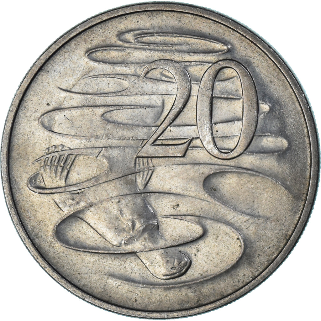 Munten, Australië, 20 Cents, 1966